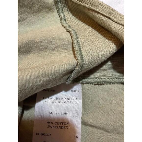 Carhartt Women's Long Sleeve Button Down Shirt Size Small - Picture 3 of 6